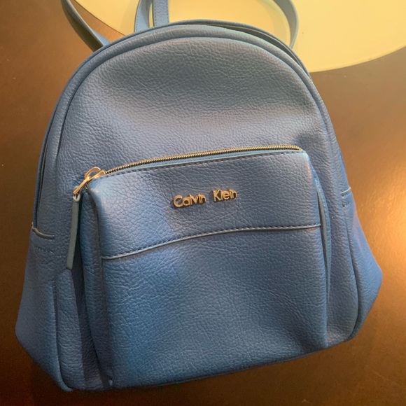 Calvin Klein Bags Royal Blue Calvin Klein Mini Backpack Poshmark